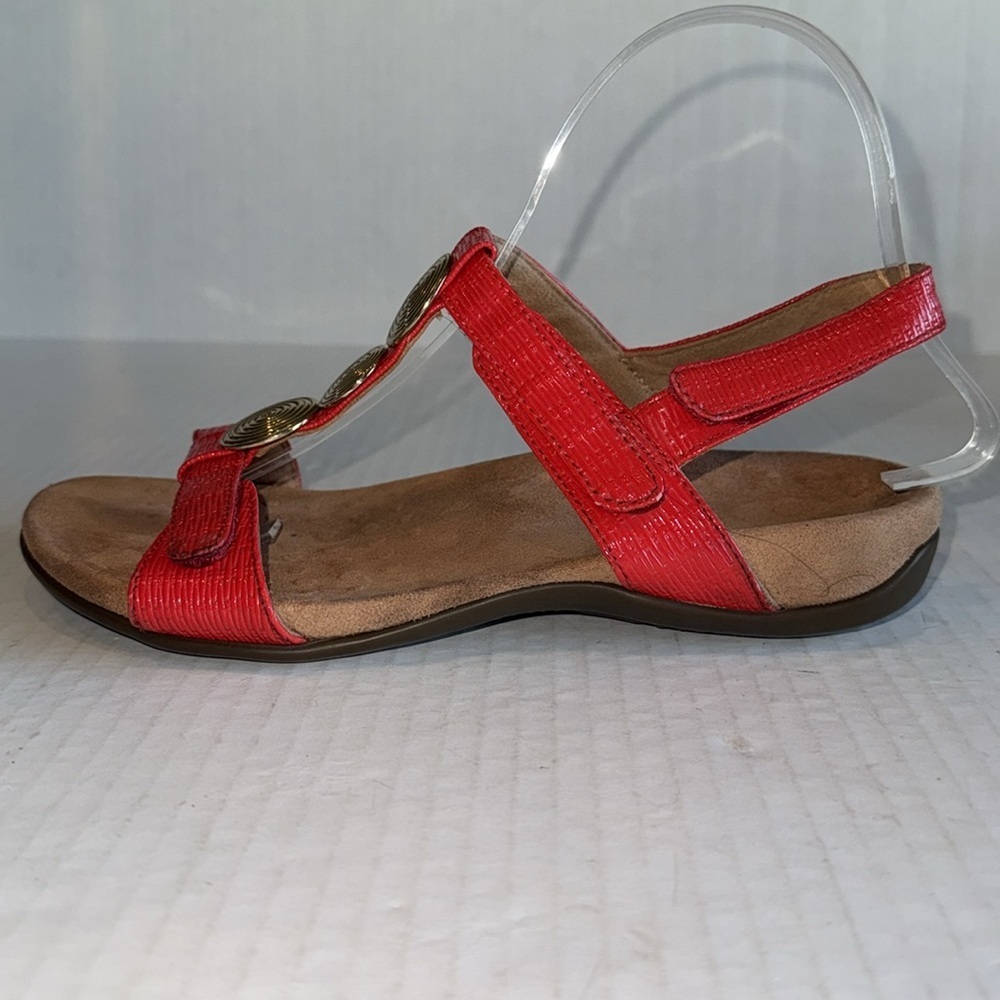 Vionic Farra Red Double Strap Sandals - image 5